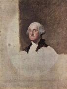 Gilbert Stuart Gilbert Stuart unfinished 1796 painting of George Washington Sweden oil painting artist